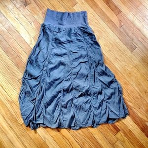 High Waisted Midi Skirt by Solitaire